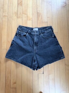 Everlane A Line Denim Shorts